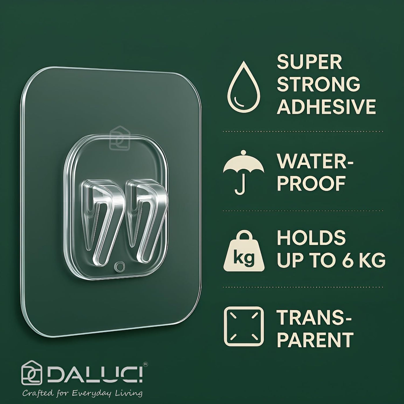 V Wall Hooks, Heavy Duty & Premium Quality