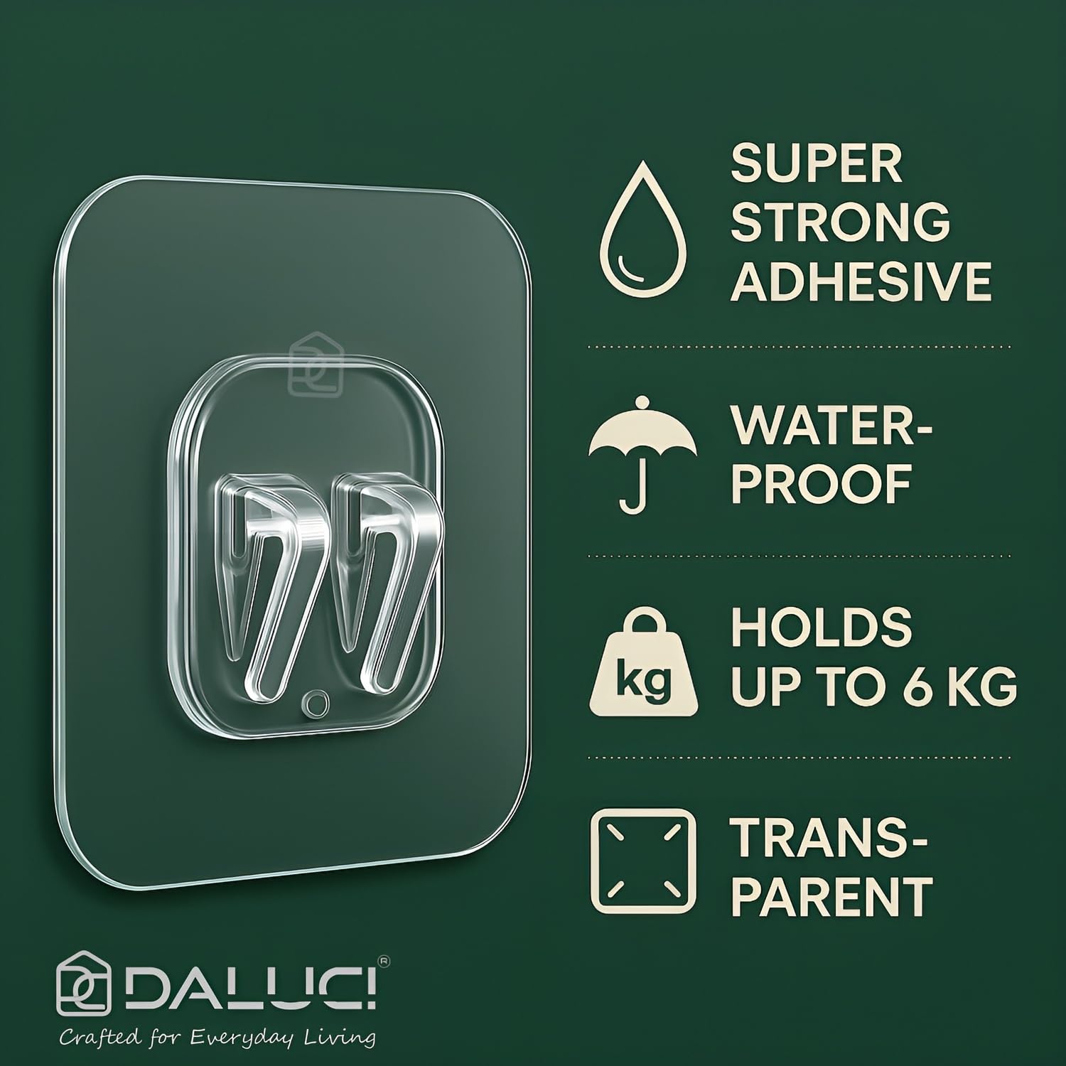 V Wall Hooks, Heavy Duty & Premium Quality