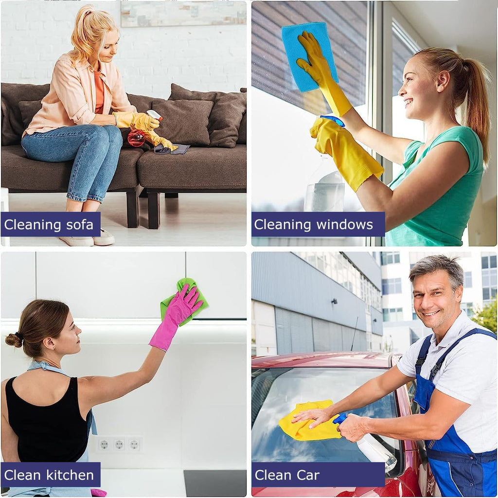 DALUCI माइक्रोफाइबर सफाई कपड़े