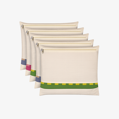 Cotton Saree Covers for Storage Big Size 16×14 Inch.