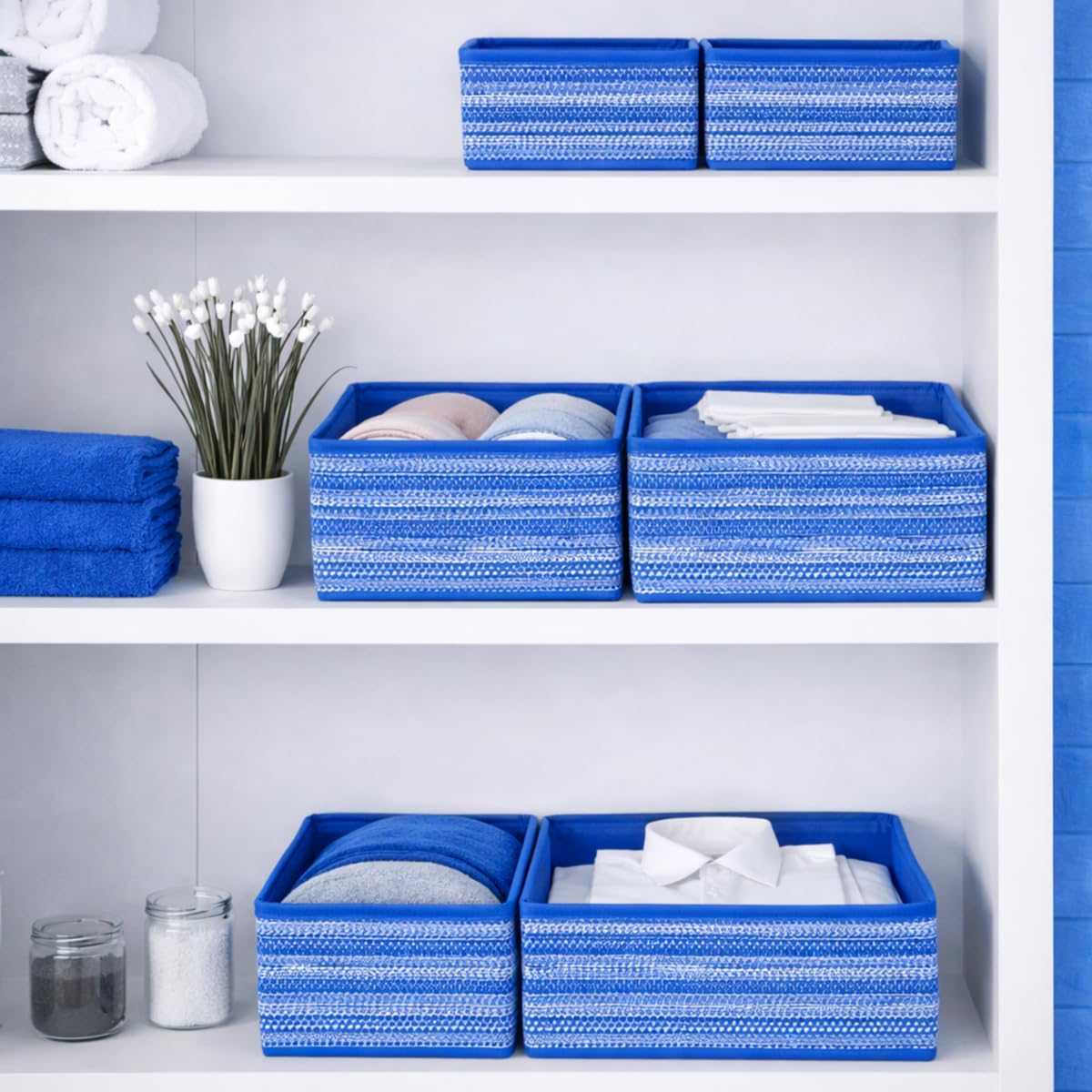 6 Pcs Foldable Closet Organizers