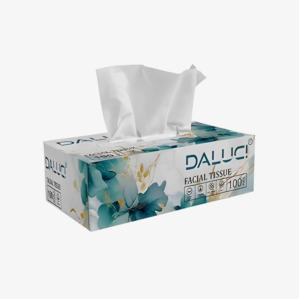DALUCI 2 Ply Facial Tissue Box Car Tissue