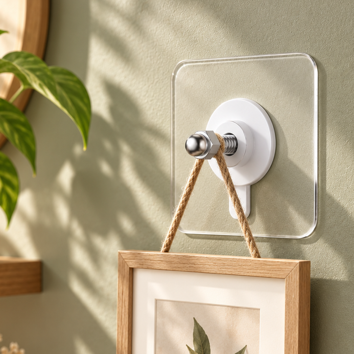 Adhesive Hooks for Hanging - Heavy Duty Wall Door Hooks