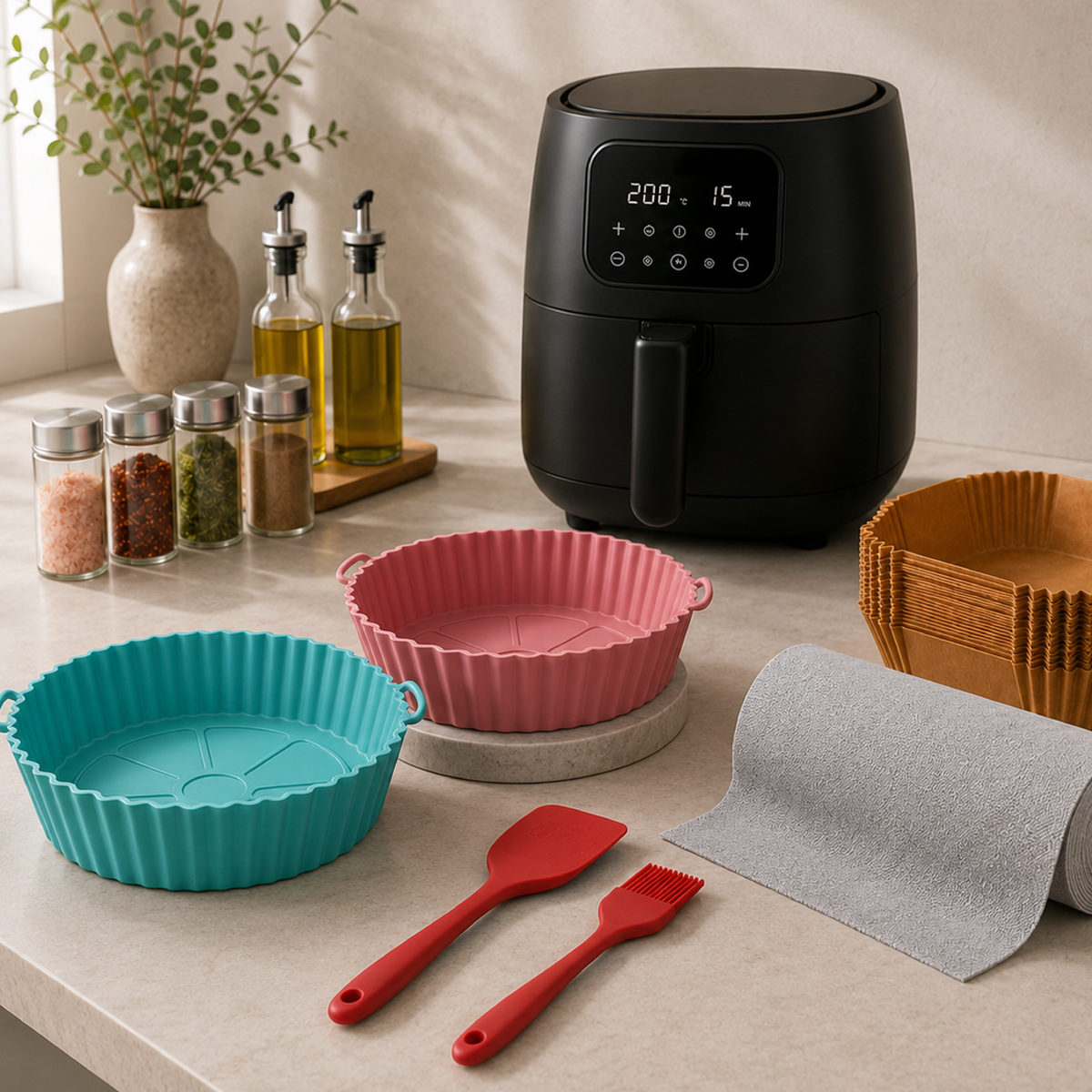 Air Fryer Care Solution Kit