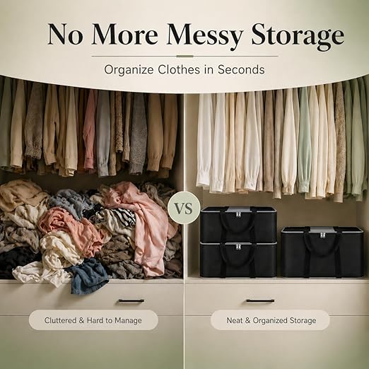 Underbed Storage Bags for Clothes Pack of 2 Large.