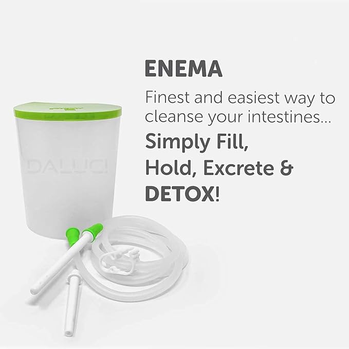 PVC Enema Kit for Home use with Instruction | Enima home kit for Adults Reusable & washable anema kit For Mens and Women – (1500 ML)