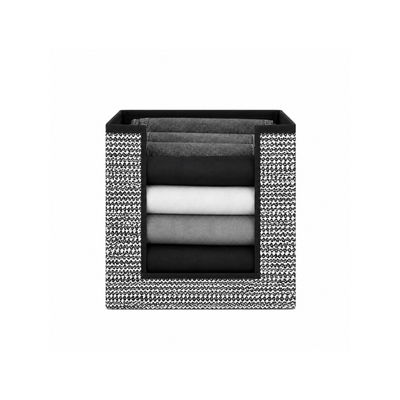 Non-Woven Shirt Stacker Organizer - Foldable Wardrobe Shelf Divider