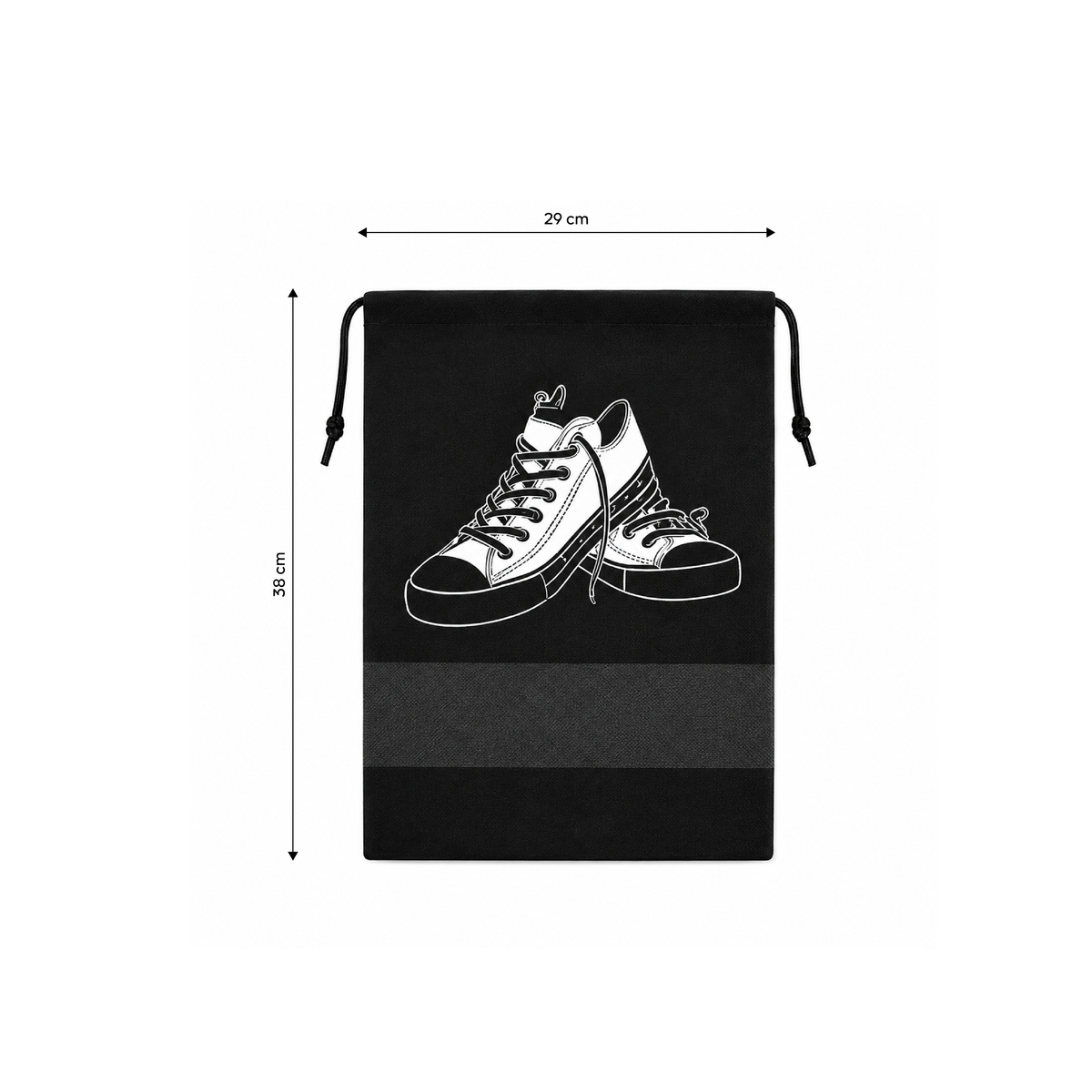 Non-Woven Shoe Storage Bags - Travel & Wardrobe Shoe Organizer