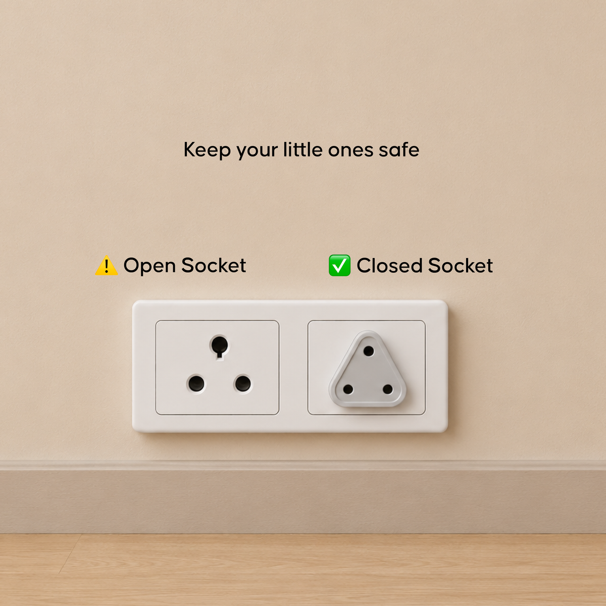Multi-Pin Electric Socket - Heavy Duty Power Extension Socket