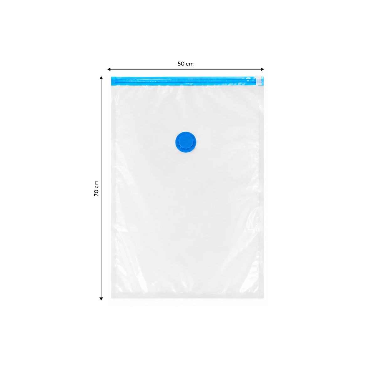 Vacuum Storage Bags with Pump - Space Saver Bags for Clothes & Blankets, Pack of 5 (2S+2M+1L)